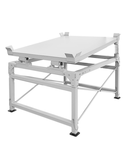 IBC tilter made of stainless steel 1.4301