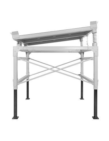 IBC tilter made of stainless steel 1.4301