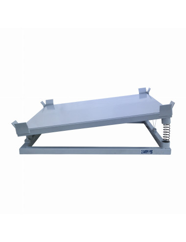 IBC tilter made of stainless steel 1.4301