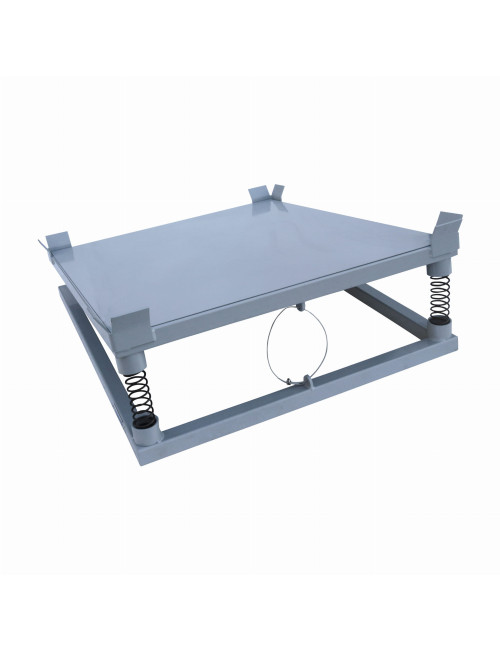 IBC tilter made of stainless steel 1.4301