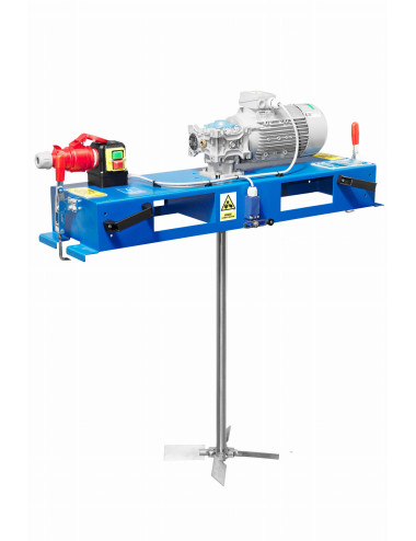 Electric mixer for IBC containers MKE-5000 / IBC tote agitator MKE-5000